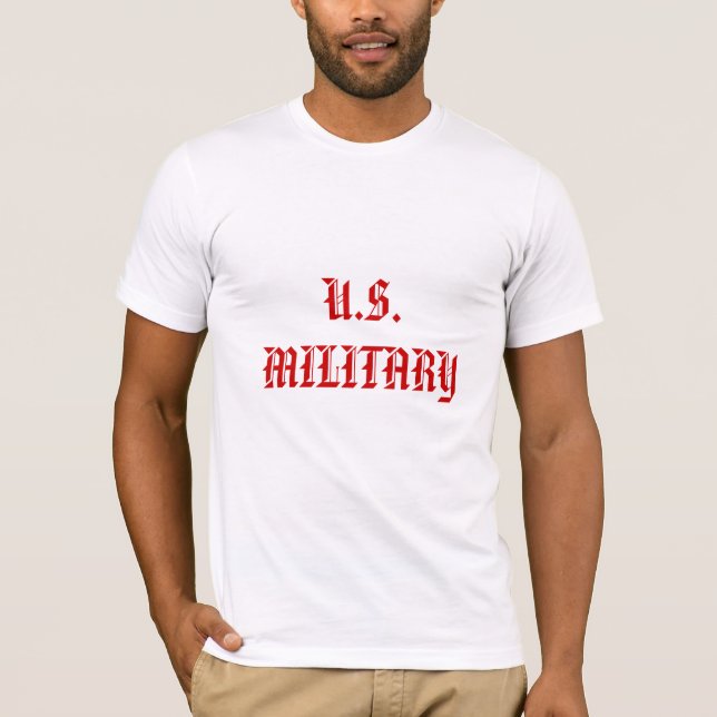 U.S. MILITÄR T-Shirt (Vorderseite)