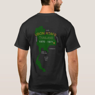 U. S. Militär Thailand Veteranen Ubon RTAFB T-Shirt