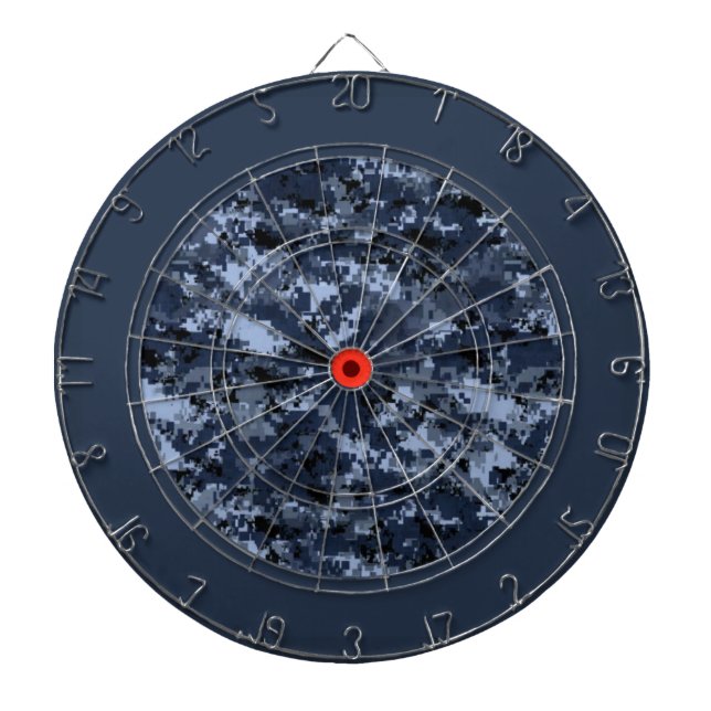 U.S. Military Blue Camouflage Dart Board Dartscheibe (vorne)