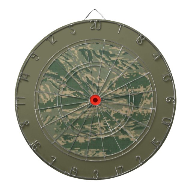 U.S. Military Green Camouflage Dart Board Dartscheibe (vorne)