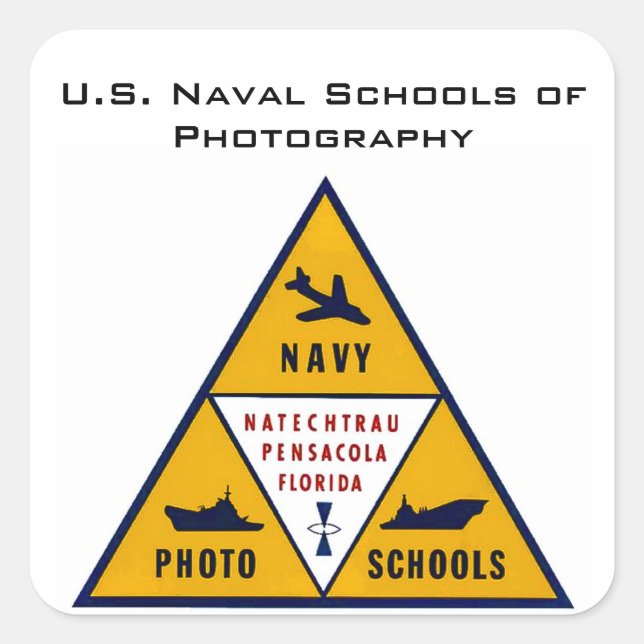 U.S. Naval Schools of Fotografy #1 Stickers (Vorderseite)