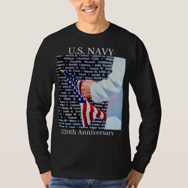 U.S. Navy 250th Anniversary T-Shirt (Vorderseite)