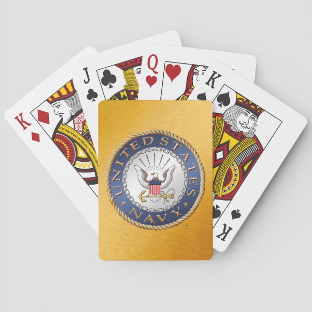 U.S. Navy Bicycle Playing Cards Spielkarten (Rückseite)