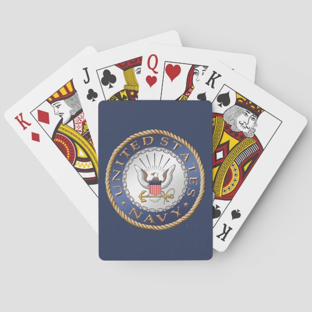 U.S. Navy Bicycle® Poker Playing Cards Spielkarten (Rückseite)