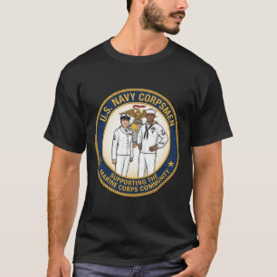 U.S. Navy Corpsmen unterstützen die Männer der Mar T-Shirt