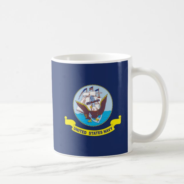 U.S.Navy Kaffee-Tasse Kaffeetasse (Rechts)