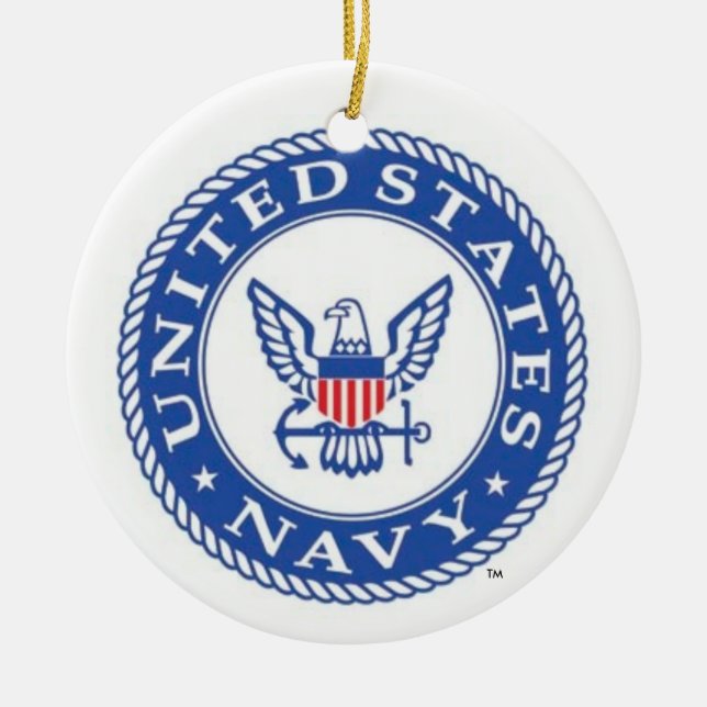 U.S. Navy® Marinebasis-San Diego Keramikornament (Vorne)