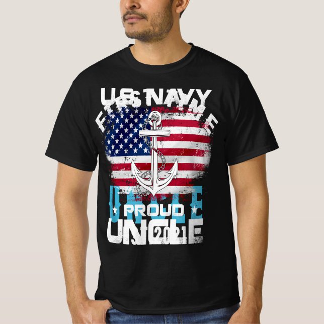 U.S Navy Proud Uncle T-Shirt (Vorderseite)