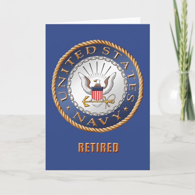 U.S. Navy Remüde Cards Karte (Vorderseite)