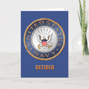 U.S. Navy Remüde Cards Karte
