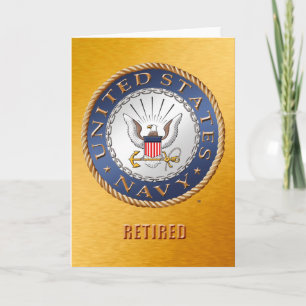 U.S. Navy Remüde Cards Karte