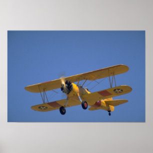 U.S. Navy Version, Stearman N3N3 Poster