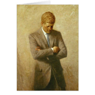 U.S. Präsident John F. Kennedy durch Aaron Shikler
