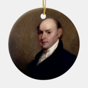 U.S. Präsident John Quincy Adams durch Gilbert Keramikornament