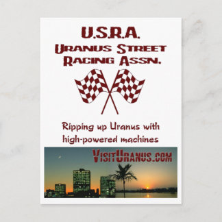 U.S.R.A. POSTKARTE