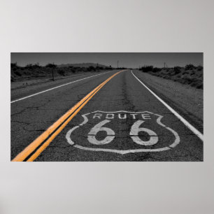 U.S. Route 66 Poster