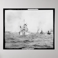 U.S.S. Brooklyn, Marine, Schlachtschiff, Vintage