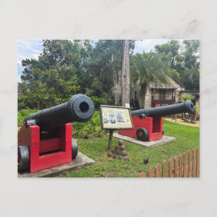 U.S.S. Constitution Kanonen  Postkarte