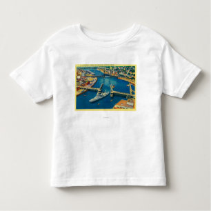 U.S. Schlachtschiff, das durch Portland Kleinkind T-shirt