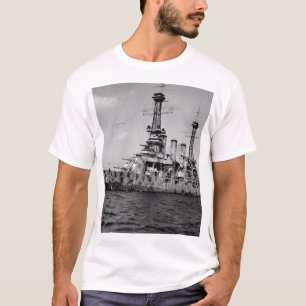 U.S. Schlachtschiff New-Jersey in_War Bild T-Shirt