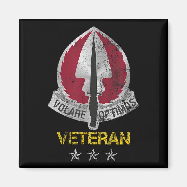 U.s Special Operations Aviation Command Veteran Ve Magnet (Vorne)