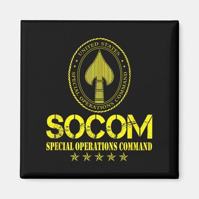 U. S Special Operations Command Socom Patriotic Ve Magnet (Vorne)