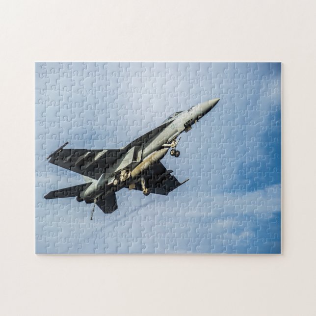 U.S. Superhornisse der Marine-F/A-18E Puzzle (Horizontal)
