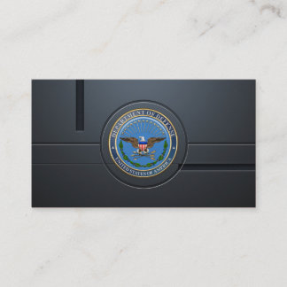 U.S. Verteidigungsministerium (DOD) Emblem [3D] Visitenkarte