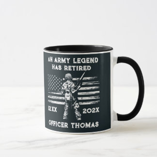 U.S. VETERAN Geschenk personalisiert Legend ist in Tasse