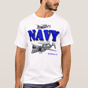 U.S. Vorgerücktes Hawkeye T-Shirt der Marine E-2D