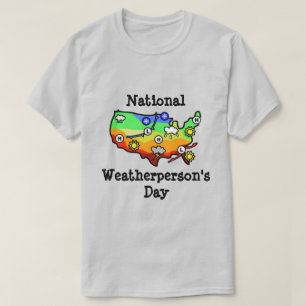 U.S. Weather Map T - Shirt