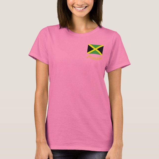 U Seet Jamaica Fleece Jacket T-Shirt (Vorderseite)