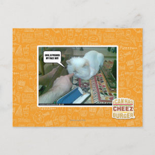 U stieß mir ins Gesicht! Postkarte