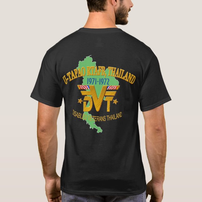 U-Tapao RTAFB, Thailand-Veteranen-T - Shirt (Rückseite)