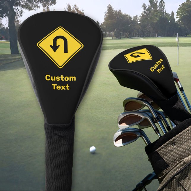 U-Turn-Sign Golf Headcover (Von Creator hochgeladen)