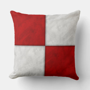 U Uniformfarben-Wasserzeichen-Seeflagge Kissen