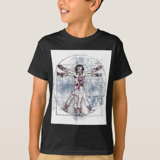 U.V MANN (universeller Vitruvian Mann) T-Shirt