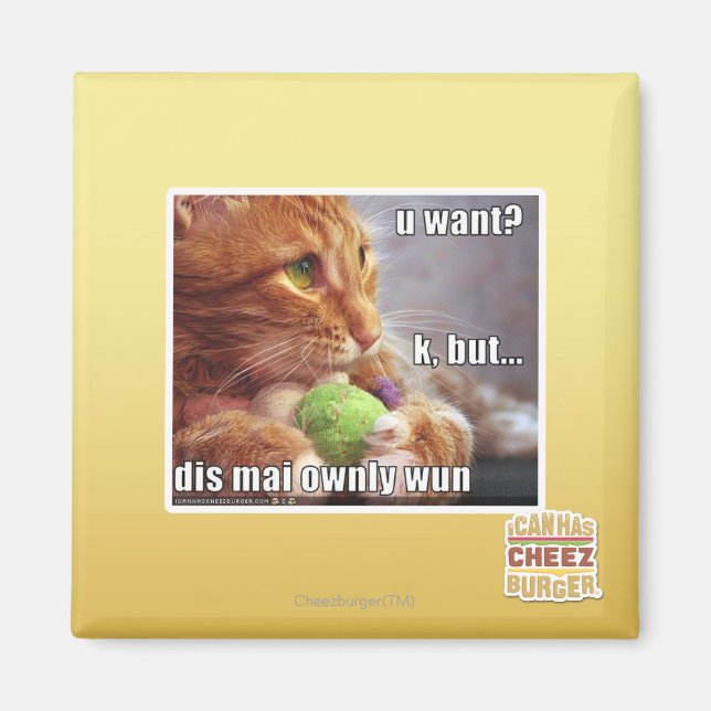 U wollte? magnet (Vorne)