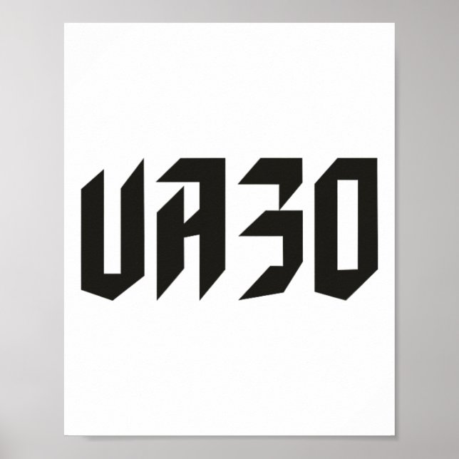 Ua30 Selenskyj Ukraine  Poster (Vorne)