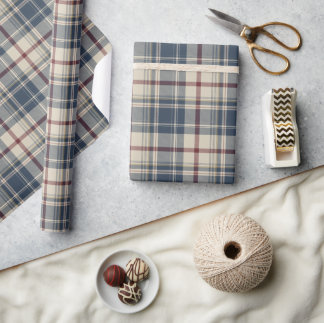 UA 250 American Heritage Plaid ID1301 Geschenkpapier