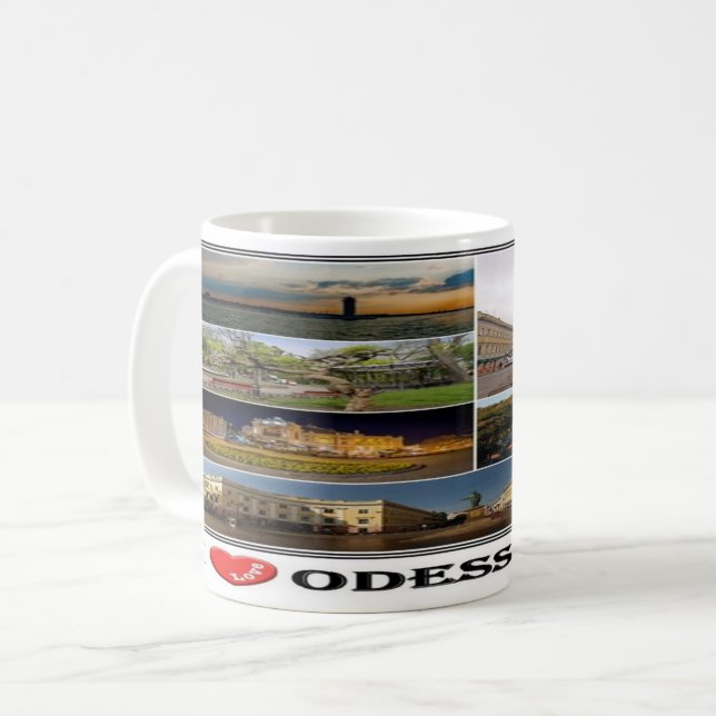 UA Ukraine - Odessa Kaffeetasse (Vorderseite Links)