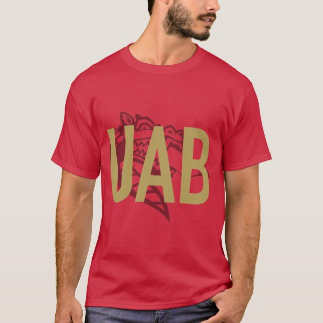 UAB Blaze Gold Oversibel T-Shirt (Vorderseite)
