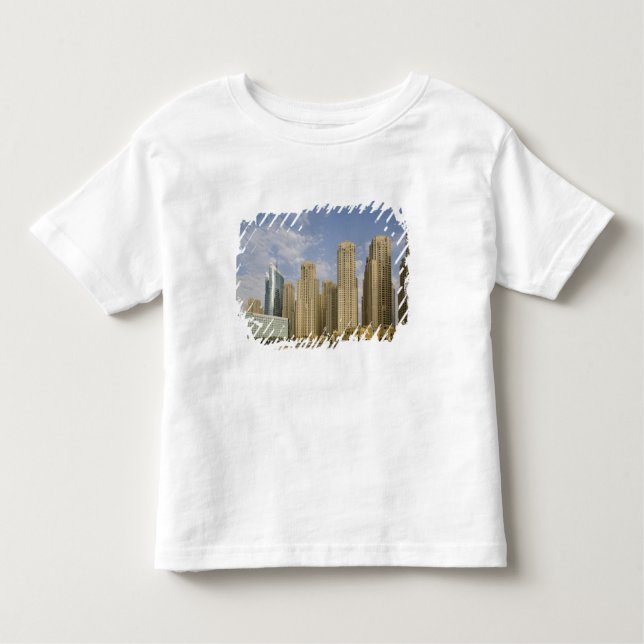 UAE, Dubai, Marina. Jumeirah Beach Residence Kleinkind T-shirt (Vorderseite)