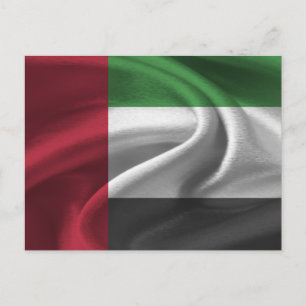 UAE-Flagge Postkarte
