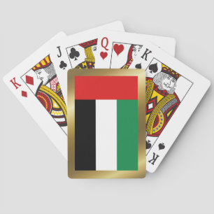 UAE-Flagge Spielkarten