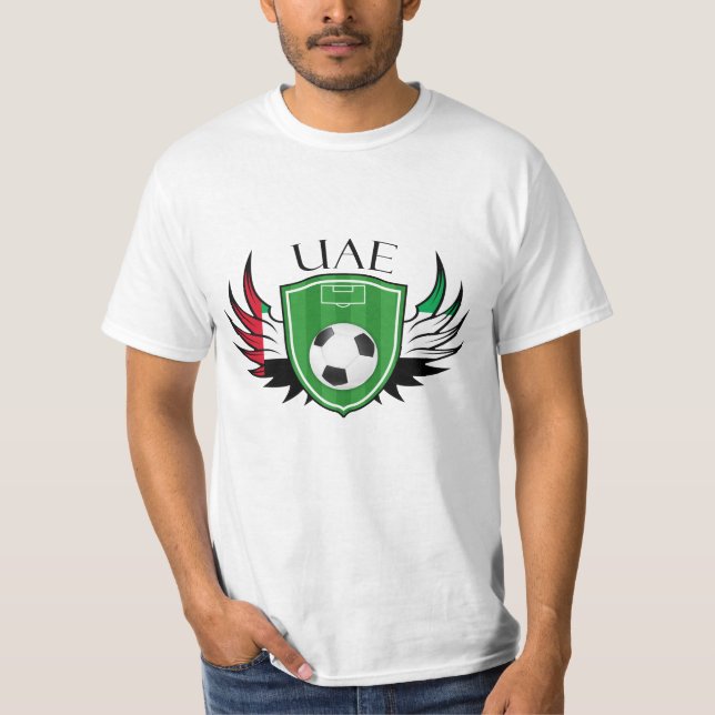 Uae-Fußball-Fußball T-Shirt (Vorderseite)