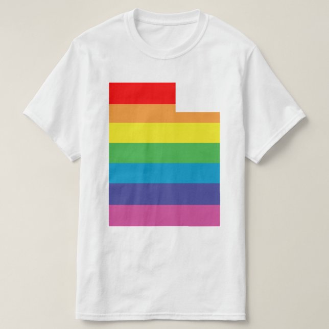 Uah Regenbogen T-Shirt (Design vorne)