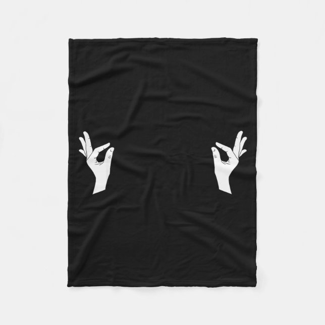 Ual Innuendo Funny Offensive Adult Humor Gag Raunc Fleecedecke (Vorderseite)