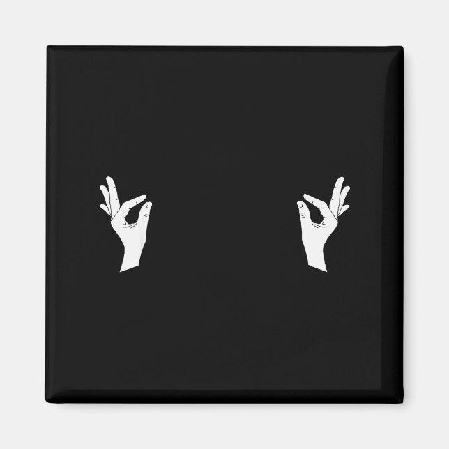 Ual Innuendo Funny Offensive Adult Humor Gag Raunc Magnet (Vorne)