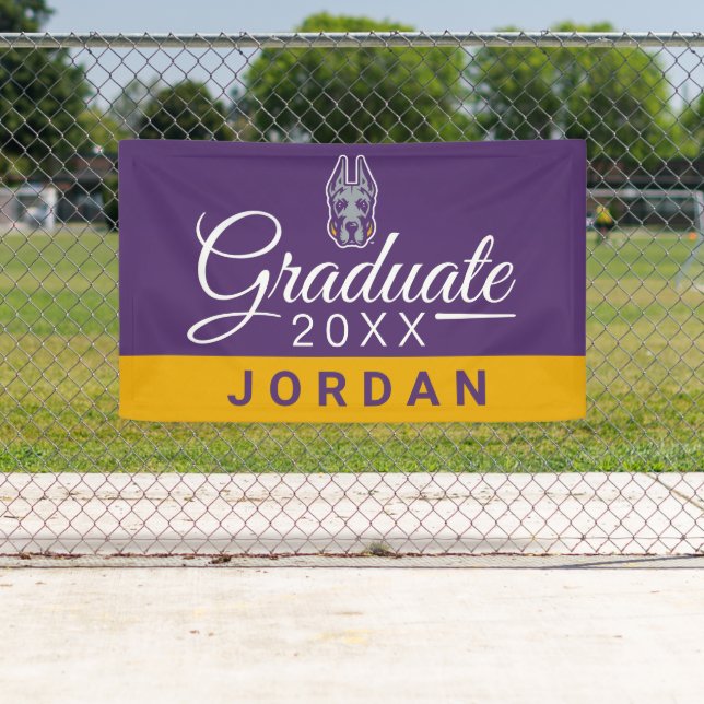 UAlbany Great Danes | Graduiertenbanner Banner (Insitu)